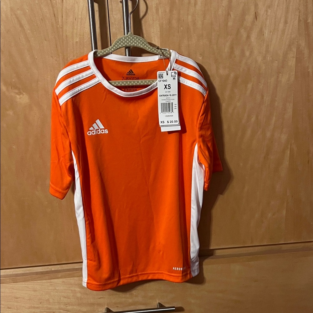 Adidas Kids Bright Orange Jersey